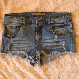 Denim Short Shorts Size 11/12